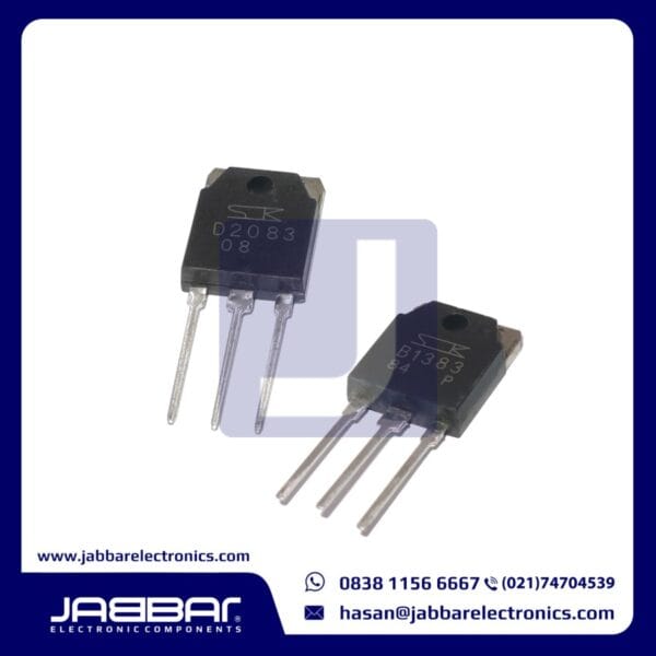 B1383 - 2SB1383 + D2083 - 2SD2083 TO-3P -1 SET
