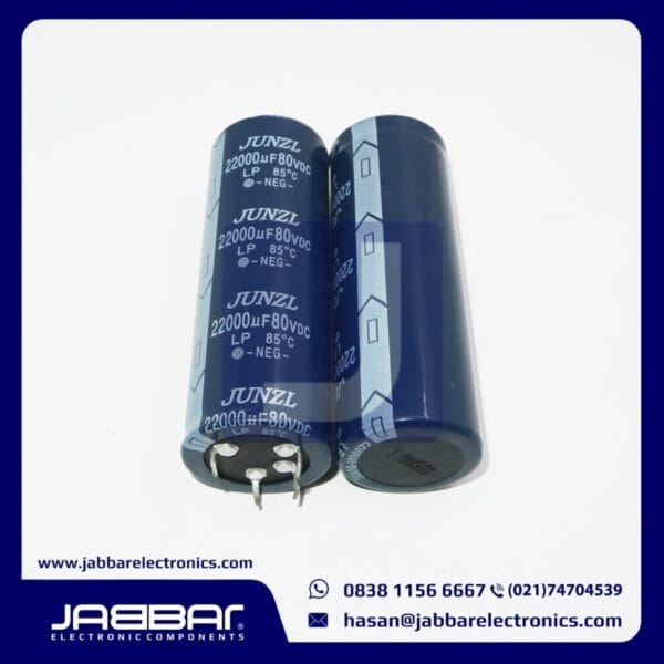 22000uF 80VDC DIP4 (L= 10.1 cm W= 3.4 cm)