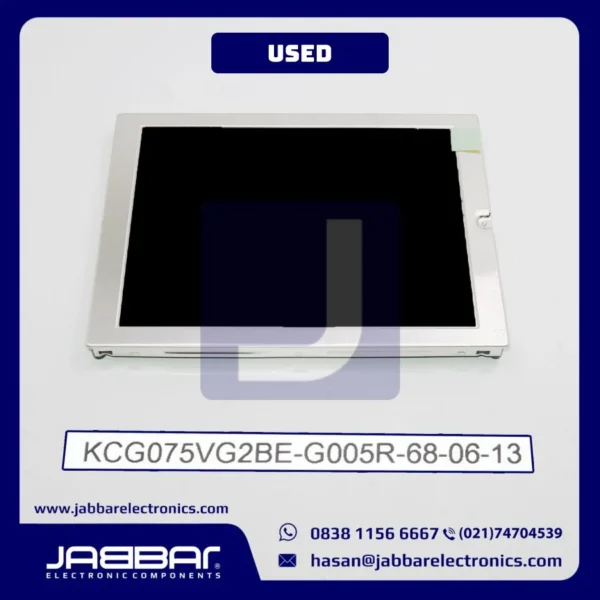KCG075VG2BE-G005R LCD (18.4 x 13.9 cm) - USED (TAMPILAN GAMBAR BURAM)