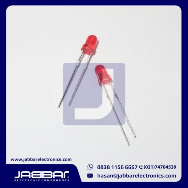 LED 3MM RED DIP2