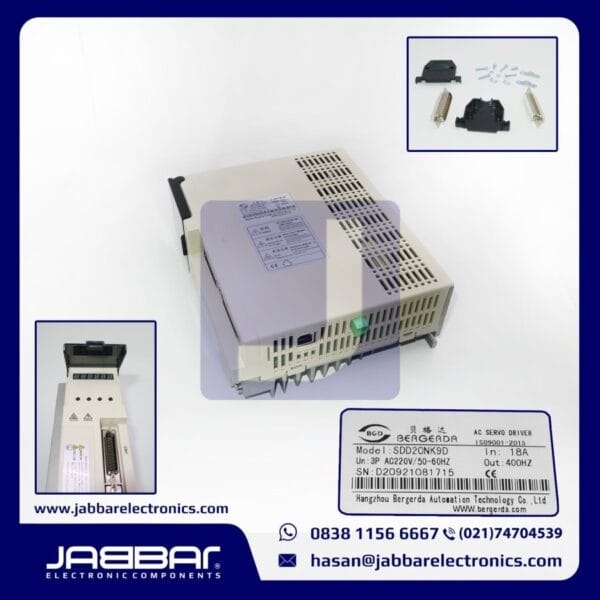 SDD20NK9D - 130SM-M0625NAL 3Phase 1.5KW 2500rpm 6.0Nm AC SERVO DRIVER