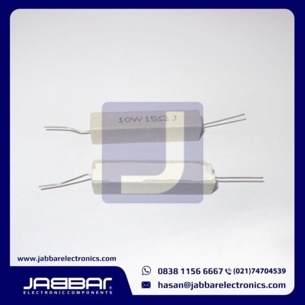 10W15RJ (10W 15 OHM 5%) RX27-1 RESISTOR DIP CERAMICS CEMENT