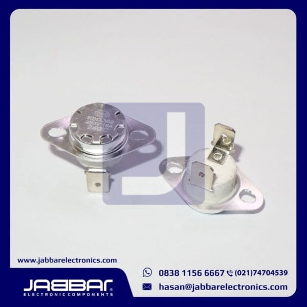 KSD302 250V 16A 240C DIP (PIN LETTER U) THERMOSTAT