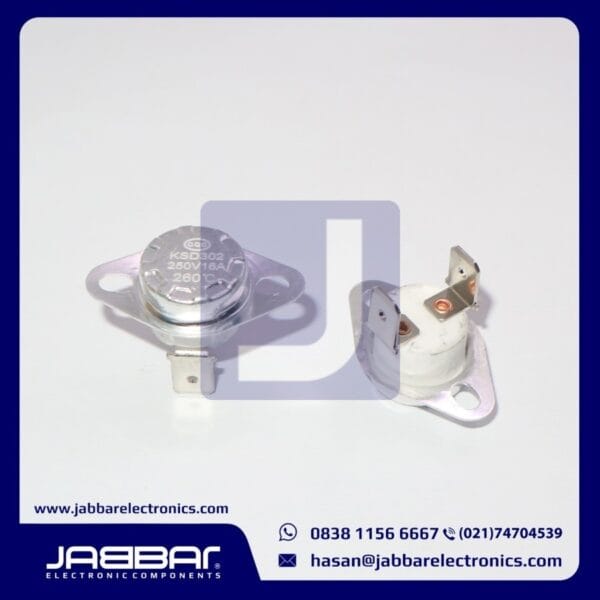 KSD302 250V 16A 260C DIP (PIN LETTER U) THERMOSTAT