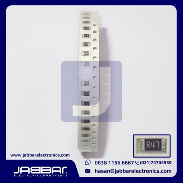 RESISTOR R47 - 0.47 OHM 1/4W SMD1206