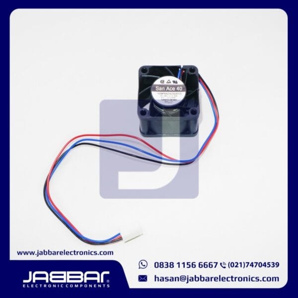 109P0424J3D013 DC24V 0.18A San Ace 40 FAN (3 CABLE - 4x4x2.8 cm)