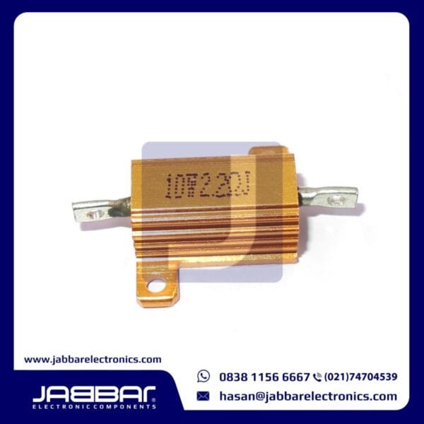 10W2.2RJ (10W 2.2 OHM 5%) RX24 RESISTOR WIREWOUND GOLD