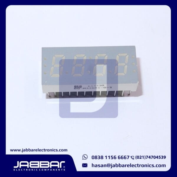 BQ-M336RI-G-1 24PIN 4DIGIT RED LED 7SEGMENT COMMON CATHODE