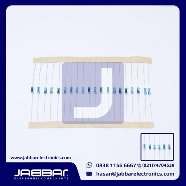 RESISTOR 620 OHM 1/4W 1% DIP - BIRU