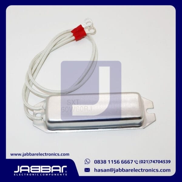 RXG28 60W60RJ (60W 60 OHM 5%) (L= 10 cm W= 3.1 cm) RESISTOR ALUMINIUM