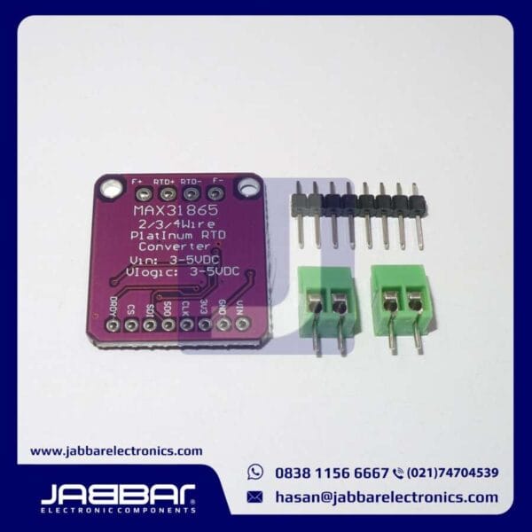 MAX31865 PT100 RTD TEMPERATURE SENSOR AMPLIFIER