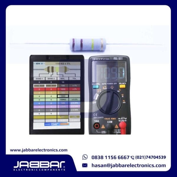 RESISTOR 110K OHM 3W 5% DIP - ABU-ABU