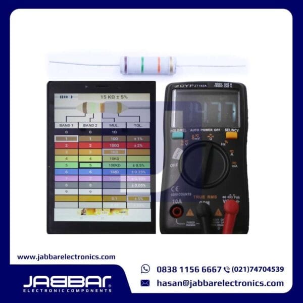 RESISTOR 15K OHM 5W 5% DIP - ABU-ABU