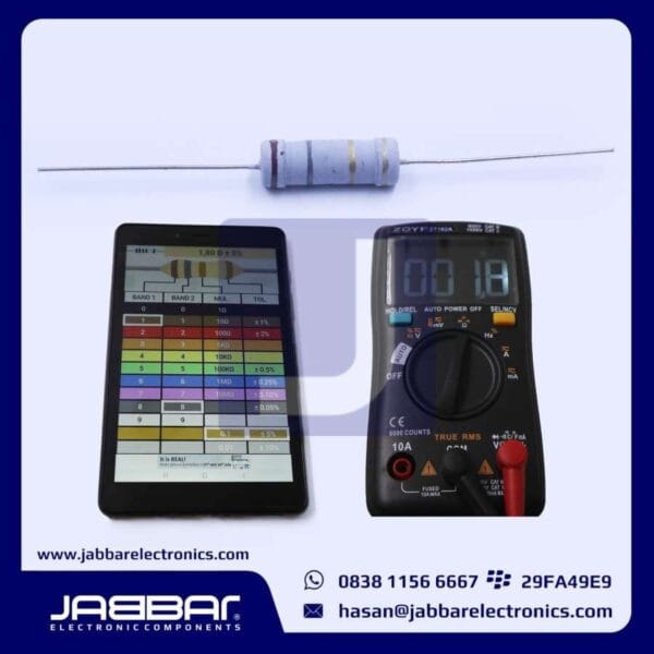 RESISTOR 1R8 OHM 2W 5% DIP (1,80 OHM) - ABU-ABU