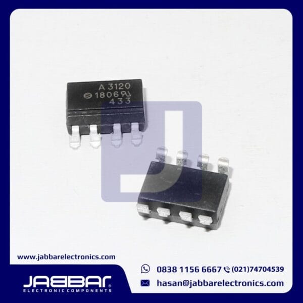 A3120 - HCPL-3120 SOP8 - BLACK