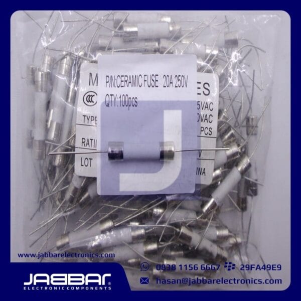 CERAMIC FUSE 20A 250V