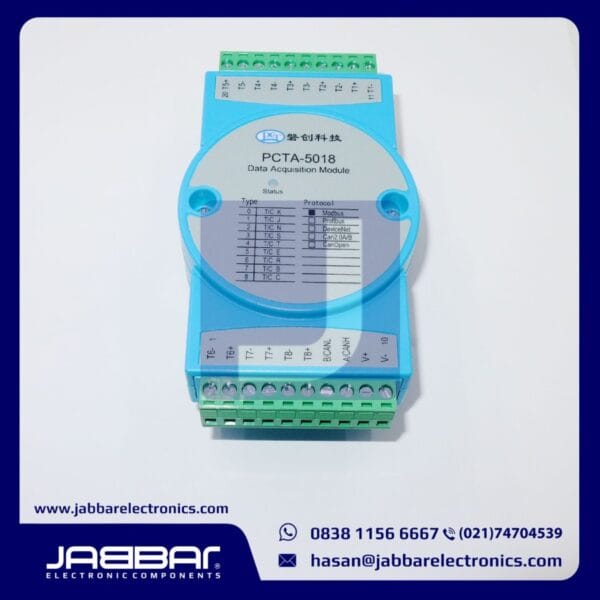 PCTA-5018 MODBUS THERMOCOUPLE INPUT 8 MODULE
