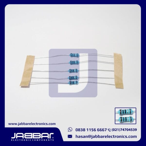 RESISTOR 10 OHM 1/4W (Seperempat) 1% DIP - BIRU