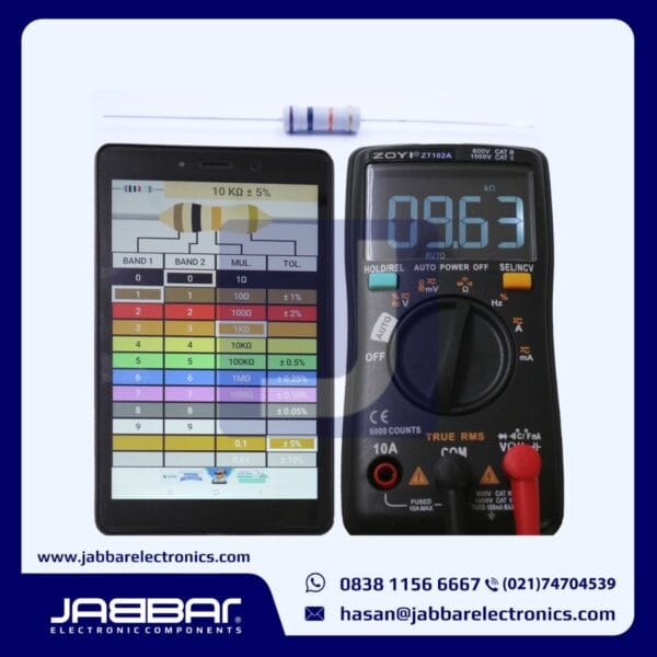 RESISTOR 10K OHM 1W 5% DIP - ABU-ABU