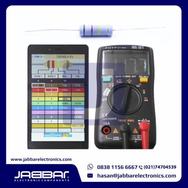 RESISTOR 120K OHM 3W 5% DIP - ABU-ABU