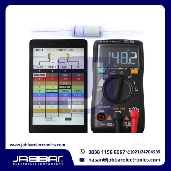 RESISTOR 150K OHM 5W 5% DIP - ABU-ABU