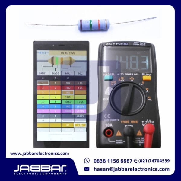 RESISTOR 15K OHM 3W 5% DIP - ABU-ABU