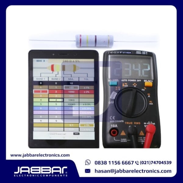 RESISTOR 240 OHM 5W 5% DIP - ABU-ABU