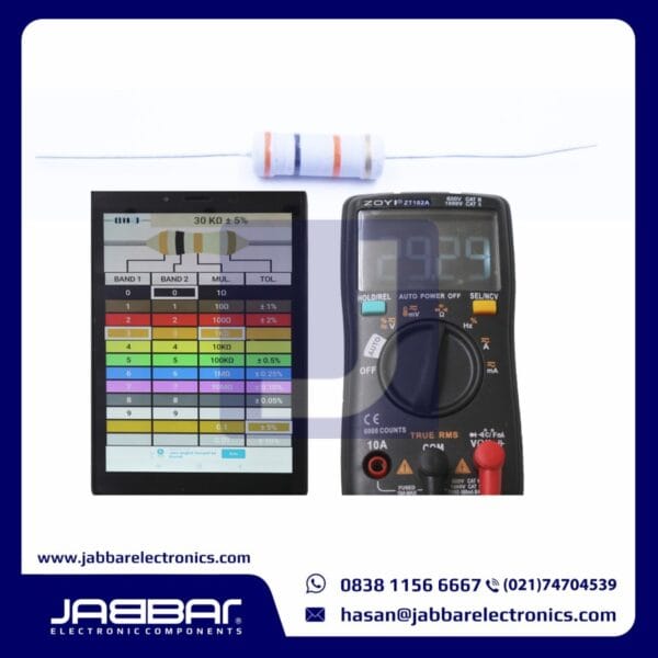 RESISTOR 30K OHM 3W 5% DIP - ABU-ABU