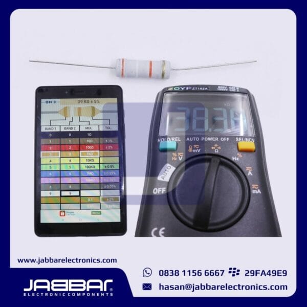 RESISTOR 39K OHM 2W 5% DIP - ABU-ABU