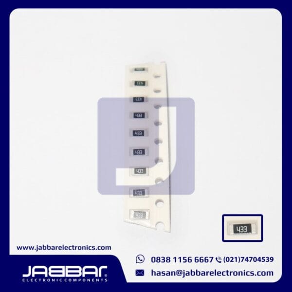 RESISTOR 433 - 43K OHM 1/4W SMD1206