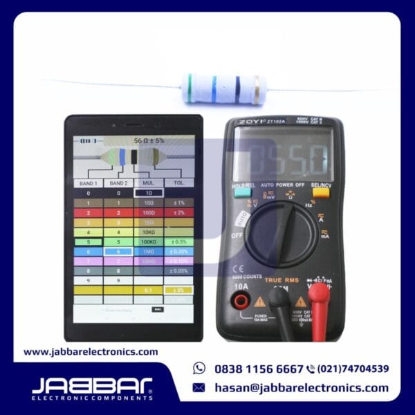 RESISTOR 56 OHM 3W 5% DIP - ABU-ABU