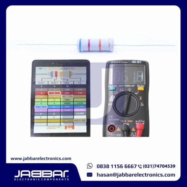 RESISTOR 62K OHM 3W 5% DIP - ABU-ABU