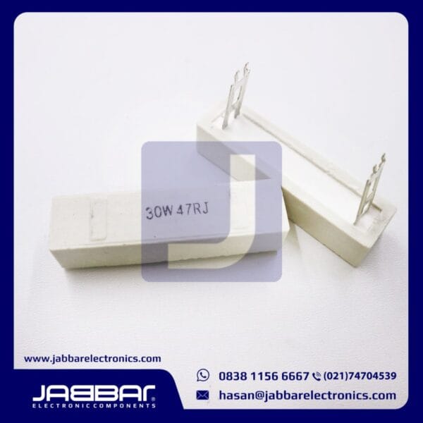 30W47RJ (30W 47 OHM 5%) RESISTOR CERAMICS CEMENT