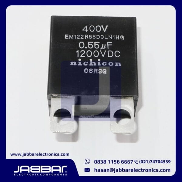 EM122R55D0LN1HG 400V 0.55uF 1200VDC CAPACITOR