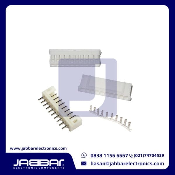 JST-PH 2.0mm 10PIN CONNECTOR PLUG MALE+FEMALE+CRIMPS DIP KIT