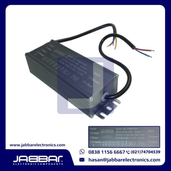 MD-LPF98W(14S7P) IP66 IN=AC100-265V OUT=DC36-50V 2100mA LED DRIVER