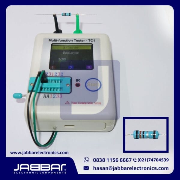 RESISTOR 0,3 OHM 1/2W (Setengah) 1% DIP - BIRU