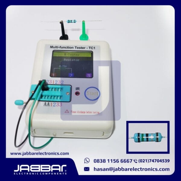 RESISTOR 0,5 OHM 1/2W (Setengah) 1% DIP - BIRU