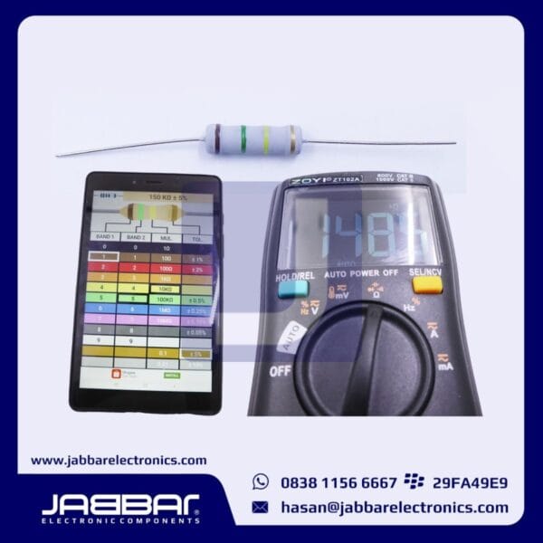 RESISTOR 150K OHM 2W 5% DIP - ABU-ABU