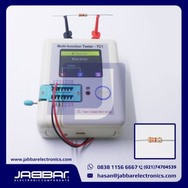RESISTOR 3.3K OHM 1/2W (Setengah) 5% DIP (3,30K OHM) - COKLAT