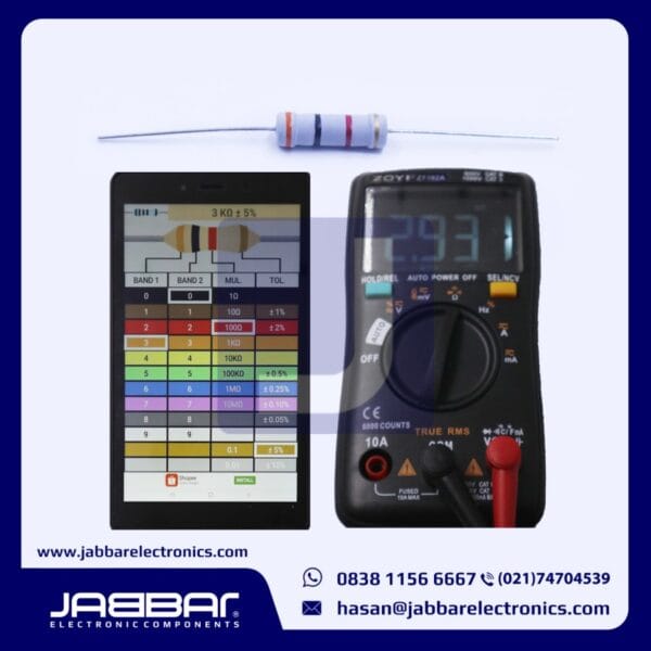 RESISTOR 3K OHM 2W 5% DIP - ABU-ABU