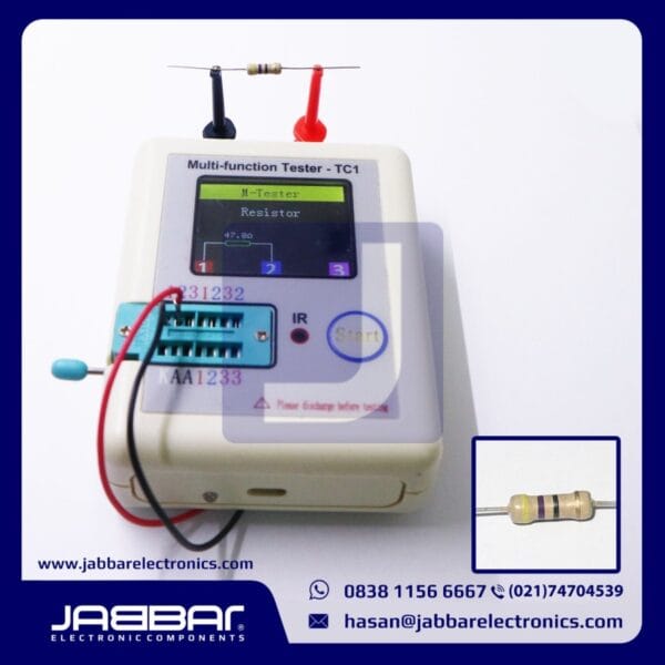 RESISTOR 47 OHM 1/2W (Setengah) 5% DIP - COKLAT