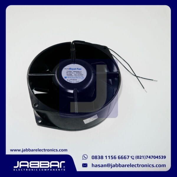 TR655D-7 220VAC 29W 50-60Hz FAN BALL BEARING (2 CABLE - 17.2x15x5.5cm)