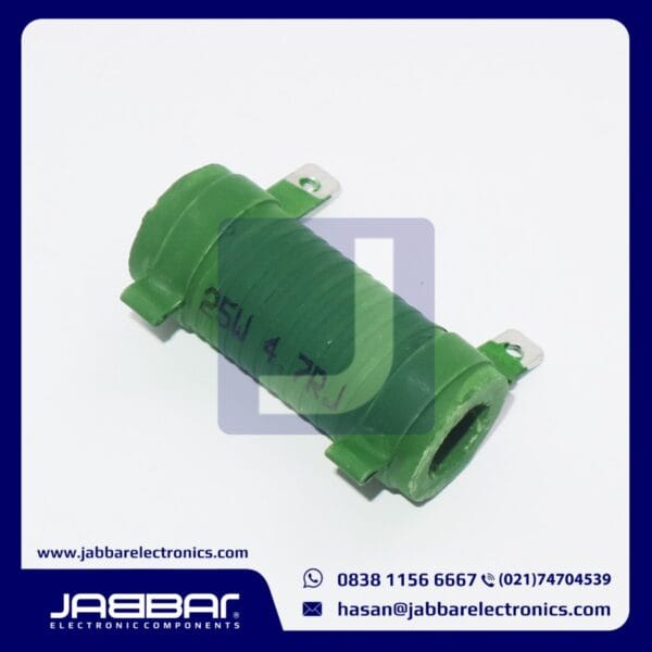 25W4.7RJ (25W 4.7 OHM 5%) RX20 RESISTOR WIREWOUND