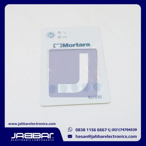 8357-006-50 FOR ELI 230 MORTARA KEYPAD (4.6x3.0x0.1 INCH)