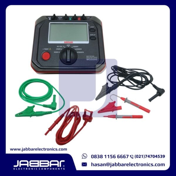 MG5000 HIGH VOLTAGE INSULATION RESISTANCE TESTER