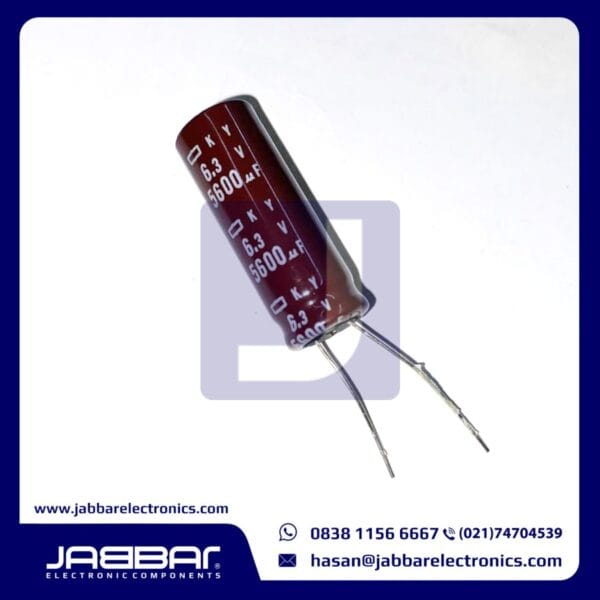 5600uF 6.3V DIP2 (L= 3.5 cm W= 1.3 cm)