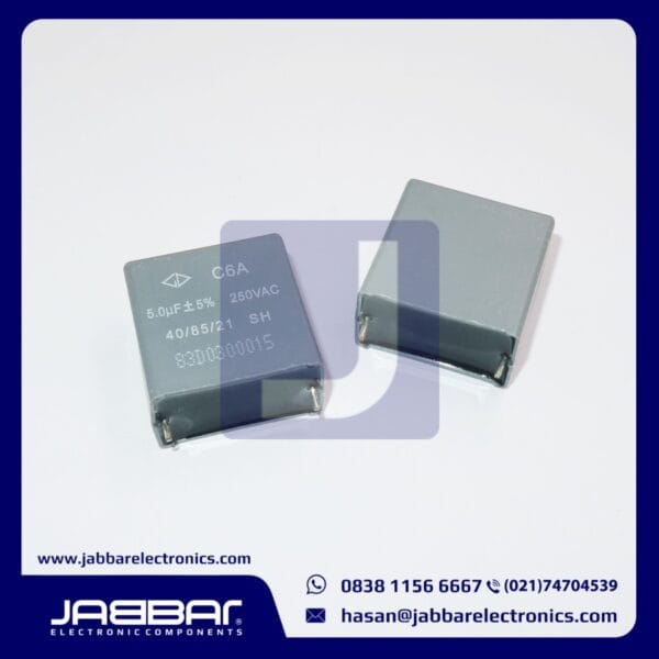 C6A 5.0uF 5% 250VAC DIP2