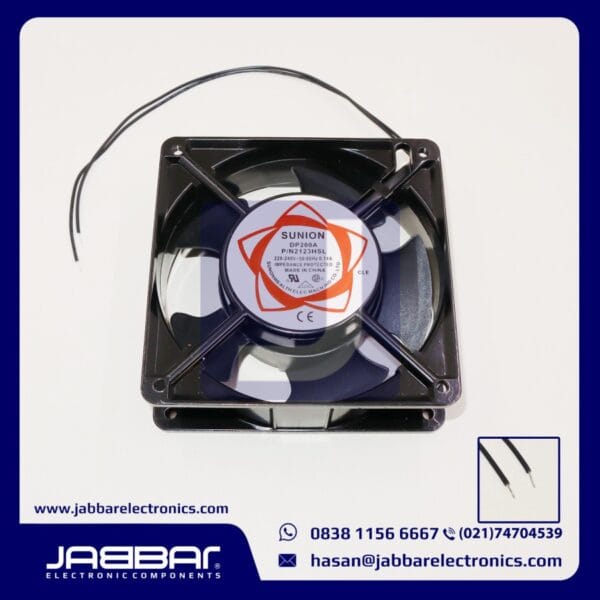 DP200A 220-240V 50/60Hz 0.14A FAN (2 CABLE - 12x12x.3.8cm)