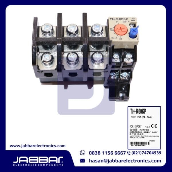 TH-K60KP 29A (24-34A) THERMAL OVERLOAD RELAY
